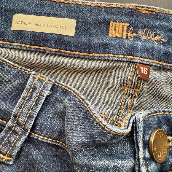Kut from the Kloth Natalie High Rise Bootcut Medium Rinse - Picture 6 of 6